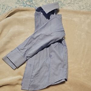 Izod (4/5) Light Blue Dress Stretch Shirt